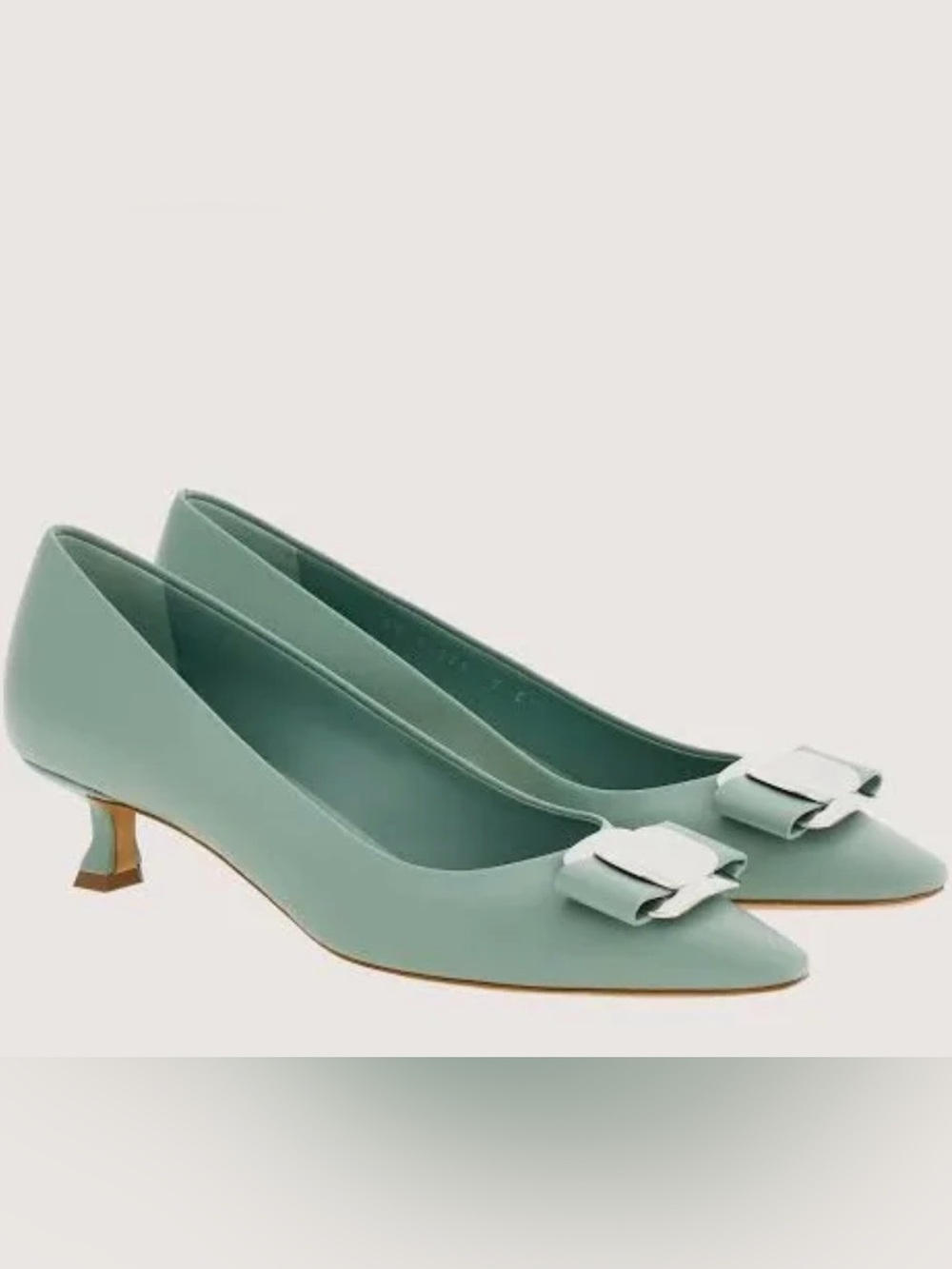 Salvatore Ferragamo Women's Zelma 40 Leather Pumps